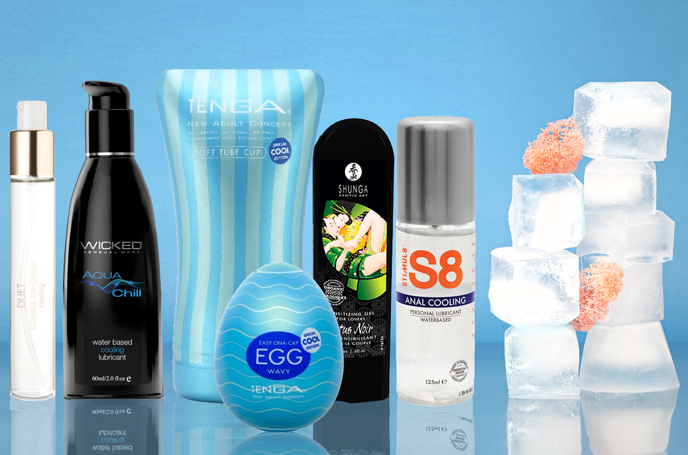 охлаждаща козметика, охлаждащ ефект, охлаждащ лубрикант, анален лубрикант, летен секс