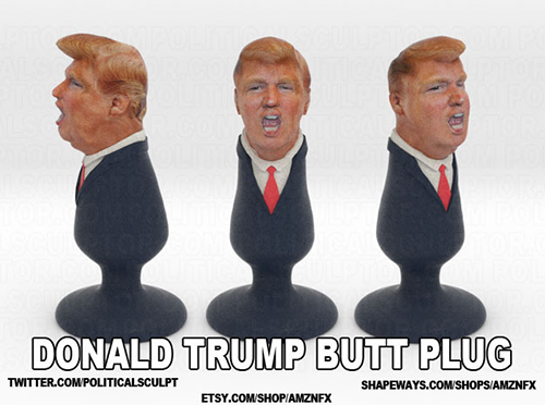 Trump butt plug