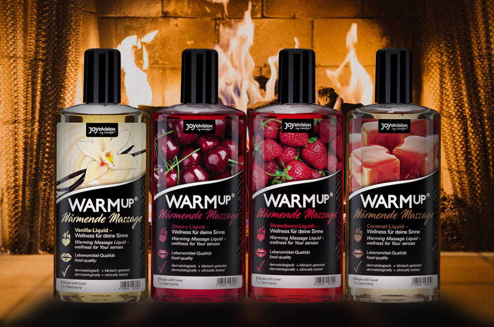 Горещи декемврийски вечери: еротичен масаж със загряващо масажно олио WARMUP!