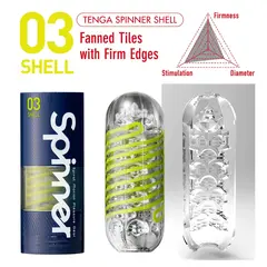 Мастурбатор Tenga Spinner SHELL