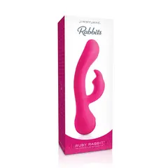 Вибратор Rabbits JimmyJane Ruby Rabbit, Водоустойчив, Розов Sex Shop Sexwell - 2