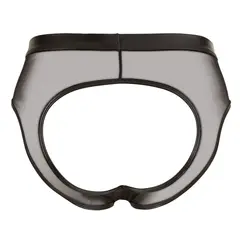 Слип с открито дупе от еластична мрежа