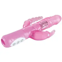 Вибратор с ротация и двойна стимулация 3xLUST