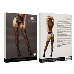 Чорапогащник с жартиерни чорапи