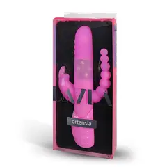 Вибратор за тройна стимулация Ortensia