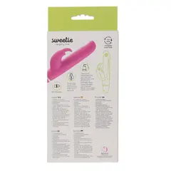 Вибратор Sweetie с клиторстимулатор