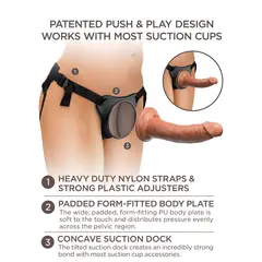 Пенис колан и дилдо King Cock Elite