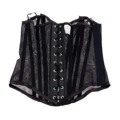 Kорсет с кадифени ленти L