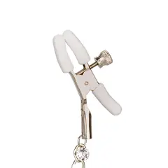 Щипки за зърна с кристална верижка