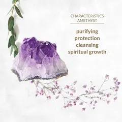 Вибромасажор с аметист