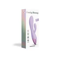 Вибратор заек Love to Love Funky Bunny, 10 см, Лилав, Sex Shop Sexwell-2