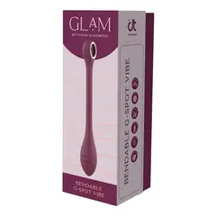 Вибратор GLAM за G-точка огъващ се