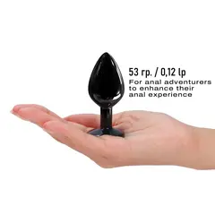 Анален разширител с черен камък S