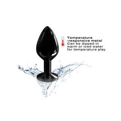 Анален разширител с черен камък S