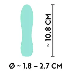 Мини вибратор Cuties серия 3, зелен