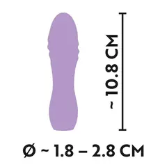 Мини вибратор Cuties серия 3, лилав