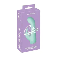 Мини вибратор Cuties серия 4, зелен