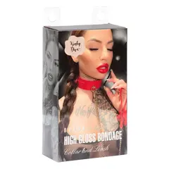 Нашийник с повод KINKY DIVA