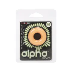 Пенис ринг Alpha светещ в тъмното M