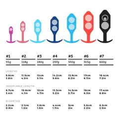 Анален разширител с тежест Snug Plug 5