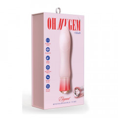 Вибратор с камък морганит Elegant