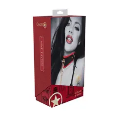 Нашийник с повод Ouch Milan Collection