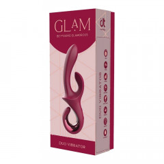 Вибратор GLAM, с клиторстимулатор-1