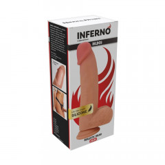 Дилдо INFERNO 20 см, Реалистично-1
