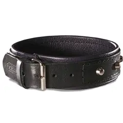 Нашийник с шипове, от ест. кожа, дамски