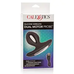 Dual motor butt plug, wireless