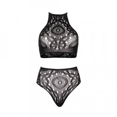 Бюстие и прашка с висока талия