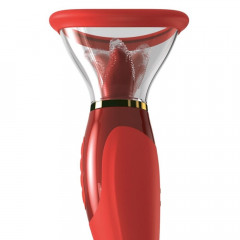 Клиторстимулатор със засмукване 24К