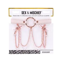 Нашийник с щипки Peaches ‘n Creame