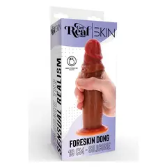 Дилдо с движеща се кожа Get Real 19 см