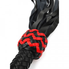 Бич от естествена кожа Cat-o-Nine