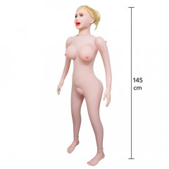 Надуваема кукла с три отвора Lusty Lola