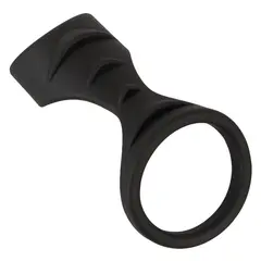 Маншон за пенис с пръстен за тестиси, Erecto, Cock Sleeve with Ball Ring, 8 см
