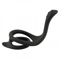Пенис ринг за пенис и тестиси с перинеум стимулатор, Erecto, Cock & Ball Ring, 7 см