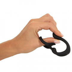Пенис ринг за пенис и тестиси с перинеум стимулатор, Erecto, Cock & Ball Ring, 7 см