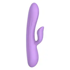 Вибратор заек с клиторен стимулатор, Dreamtoys, Essentials Duo Vibrator, 22,8 см