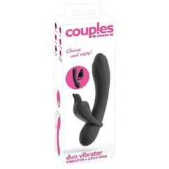 Вибратор за двойки 3-в-1, Couples Choice, Duo Vibrator, 20 см