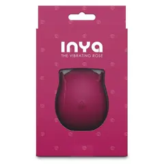 Клиторен стимулатор Роза NS Novelties, Inya, The Vibrating Rose, Червена – 6,7 см