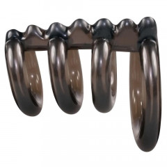 Пенис маншон с 4 ринга Bad Kitty-1