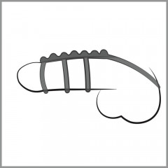 Пенис маншон с 4 ринга Bad Kitty-7