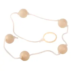 Анална броеница от пластмаса и текстил