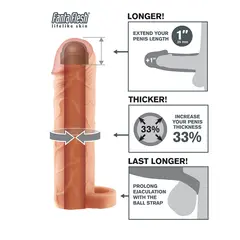 Пенис уголемител с ринг за тестисите