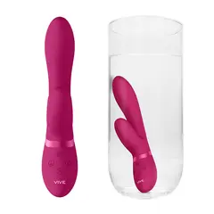 Вибратор с Клиторстимулатор Vive Kyra, Пулсиращ, Розов Sex Shop Sexwell - 3