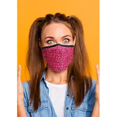 Маска за лице с щампа на пенисчета