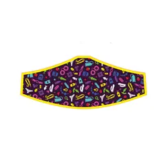 Маска за лице с щампа на секс играчки