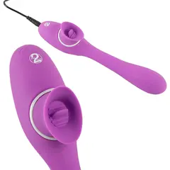 Вибратор с Клиторстимулатор 2 Function Bendable Vibe, Гъвкав Sex Shop Sexwell-3
